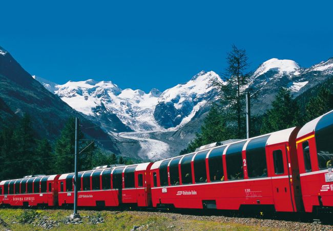 Erlebnisreise mit der Bernina Bahn zum Sparfuchspreis
